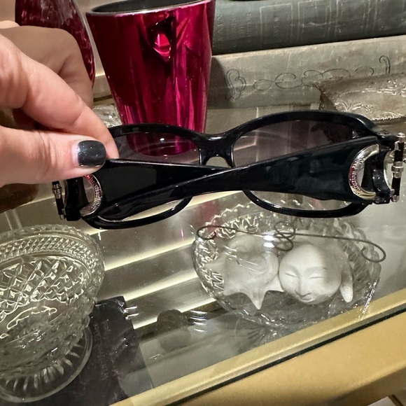 Authentic Dior Sunglasses with buckle. Black - Picture 6 of 10